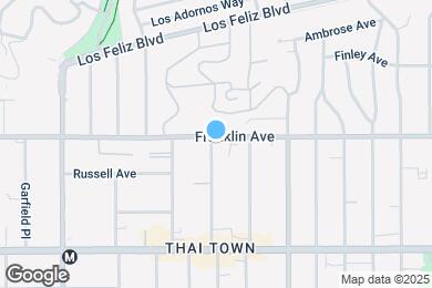 Map image of the property - 1858 N Kingsley Dr