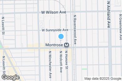 Map image of the property - 4425 N Wolcott Ave