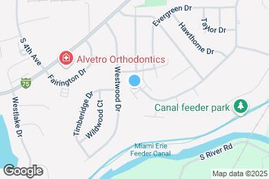 Map image of the property - 1520 Spruce Ave
