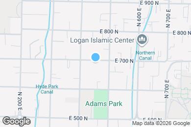 Map image of the property - 452 E 700 N