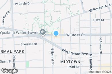 Map image of the property - 719 W Cross St