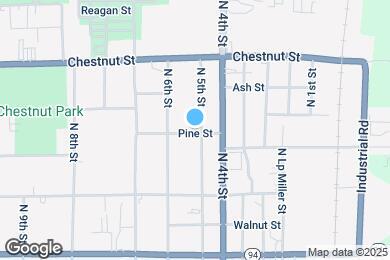 Map image of the property - 500 Pine St
