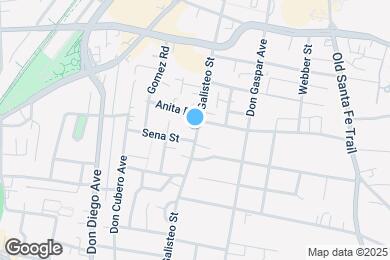 Map image of the property - 706 Galisteo St