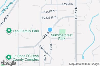 Map image of the property - 1956 Airport Dr
