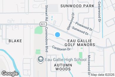 Map image of the property - 1523 Windward Dr