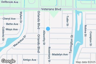 Map image of the property - 135 Rosemary St