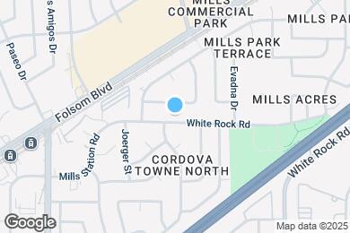 Map image of the property - 10407 White Rock Rd