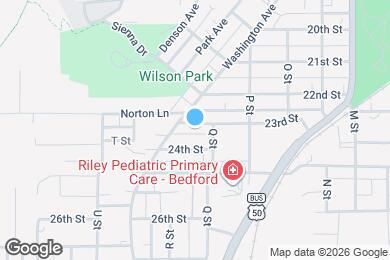 Map image of the property - 1714 23rd St