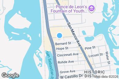 Map image of the property - 25A Old Mission Ave