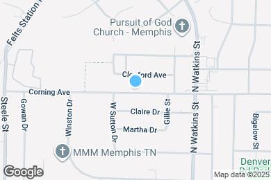 Map image of the property - Welcome to 1700 Crrning Ave!