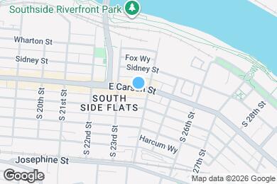 Map image of the property - 2328-2 E Carson St