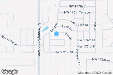 Map image of the property - 1921 NW 174th St