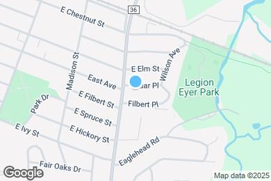 Map image of the property - 310 Cedar Pl