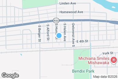 Map image of the property - 222 S Home St