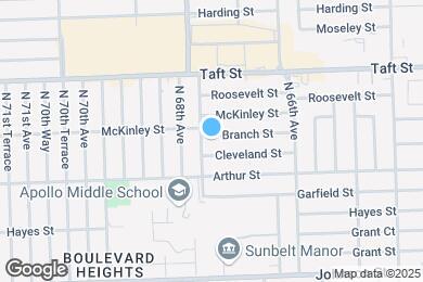 Map image of the property - 6770 Branch St