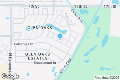 Map image of the property - 3909 Glen Oaks Dr E