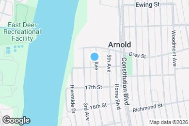 Map image of the property - 1807 4th Ave