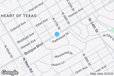 Map image of the property - 3801 Parkwood St