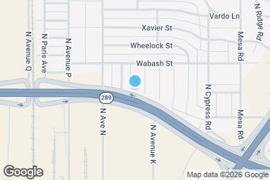 Map image of the property - 2102 N. Ave. L-A