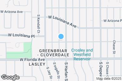 Map image of the property - 6085 W Arkansas Ave