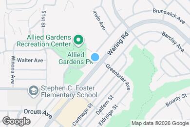 Map image of the property - 5290 Waring Rd