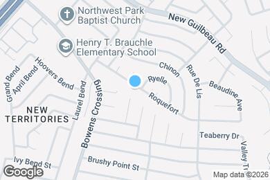 Map image of the property - 9110 Roquefort