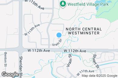 Map image of the property - 11253 Vrain Dr