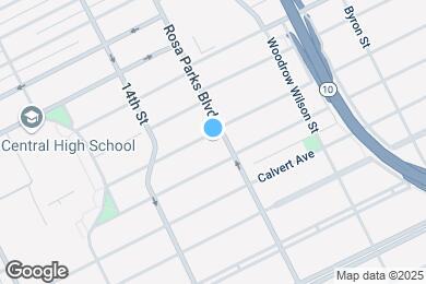 Map image of the property - 1919 Lawrence St