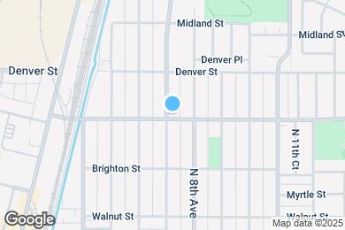 Map image of the property - 302 N 7th Ave