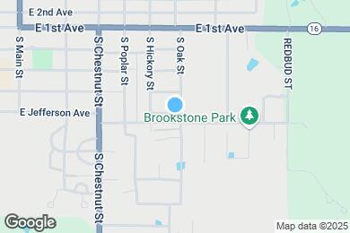 Map image of the property - 518 E Jefferson Ave