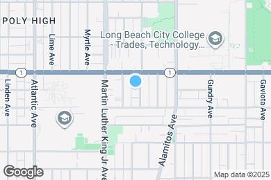 Map image of the property - 1725 Lemon Ave
