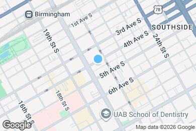 Map image of the property - 2020 5th Ave S