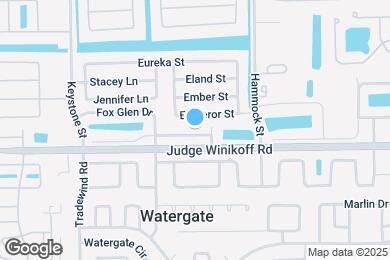 Map image of the property - 10639 Palm Spring Dr
