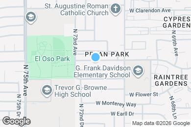 Map image of the property - 7161 W Osborn Rd