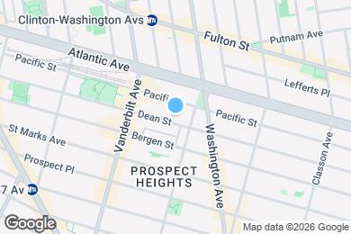 Map image of the property - 735 Dean St