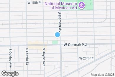 Map image of the property - 2009 W 21st Pl