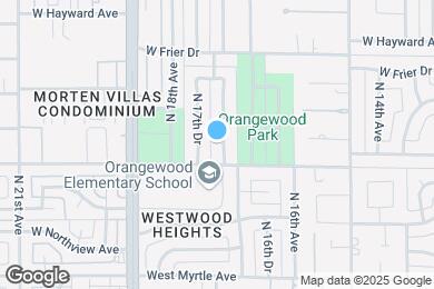 Map image of the property - 7514 N 17th Ave