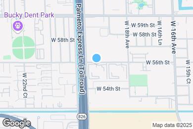 Map image of the property - 1950 W 56th St