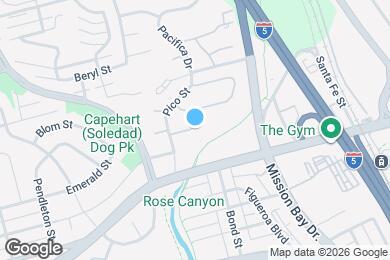 Map image of the property - 2609 Pico Pl