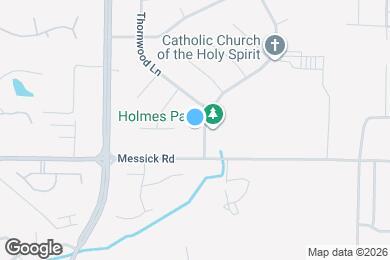 Map image of the property - 2387 Hickory Crest Dr