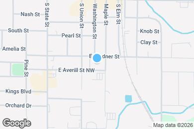 Map image of the property - 172 E Gardner St