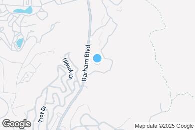 Map image of the property - 3612 Barham Blvd