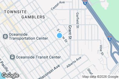 Map image of the property - 502 S Clementine St