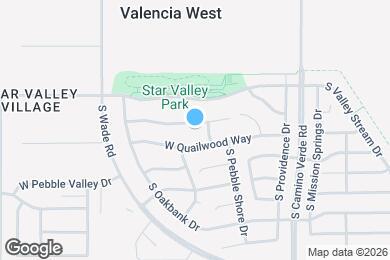 Map image of the property - 6821 W Copperwood Way