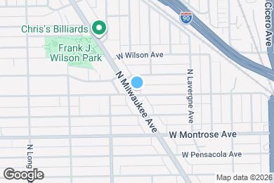 Map image of the property - 4501 N Milwaukee Ave