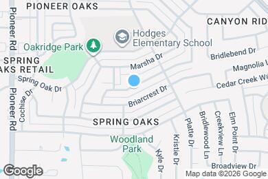 Map image of the property - 14416 Oakwood Ln