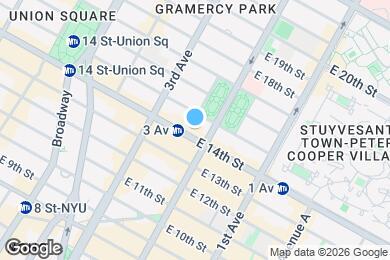 Map image of the property - 239 E 14th St