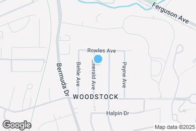 Map image of the property - 6166 Emerald Ave