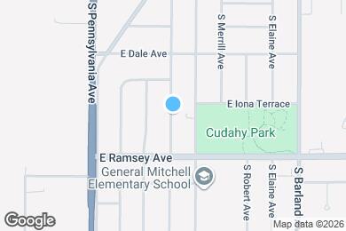 Map image of the property - 5820 S Indiana Ave