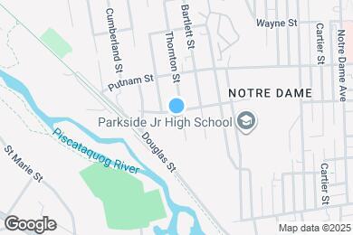 Map image of the property - 184 Thornton St